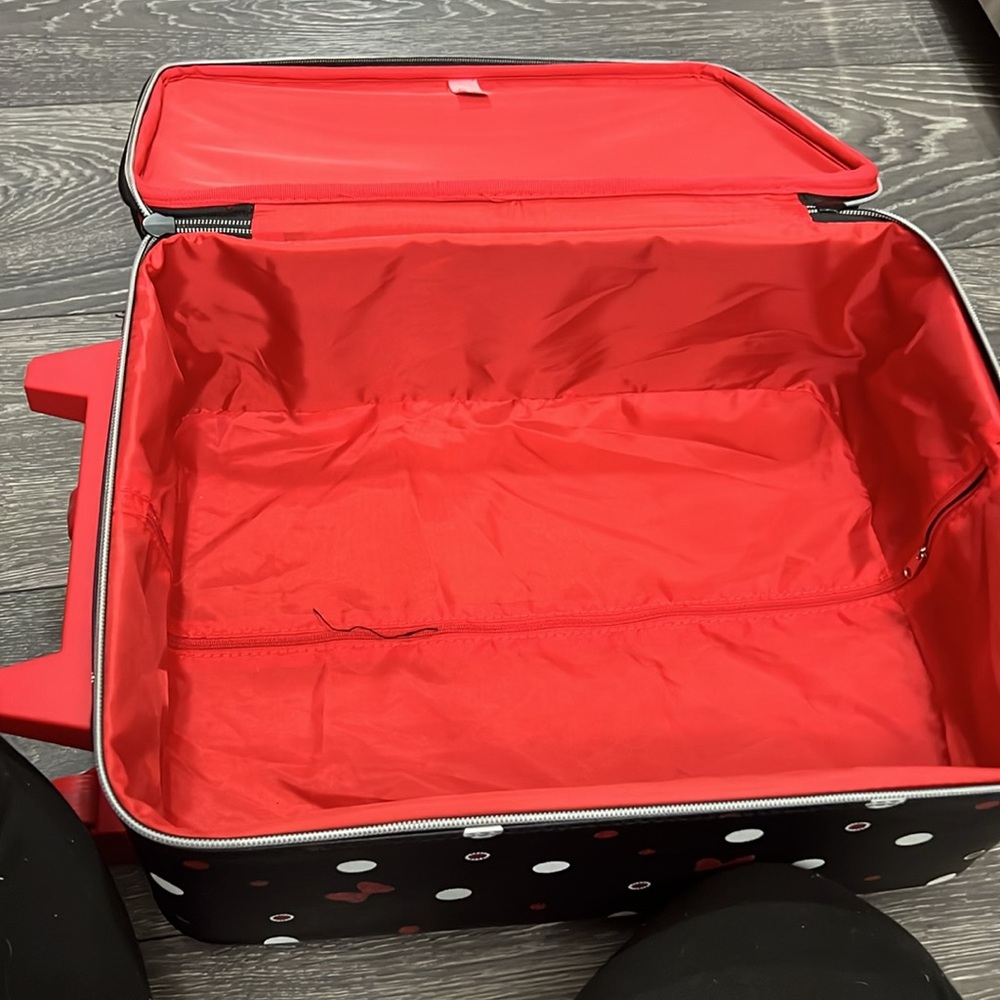 Disney Black and Red Travel Bag - Picture 4 of 10